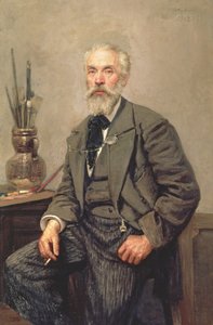 Retrato de Konstantin Apollonovich Savitsky (1844-1905), 1902